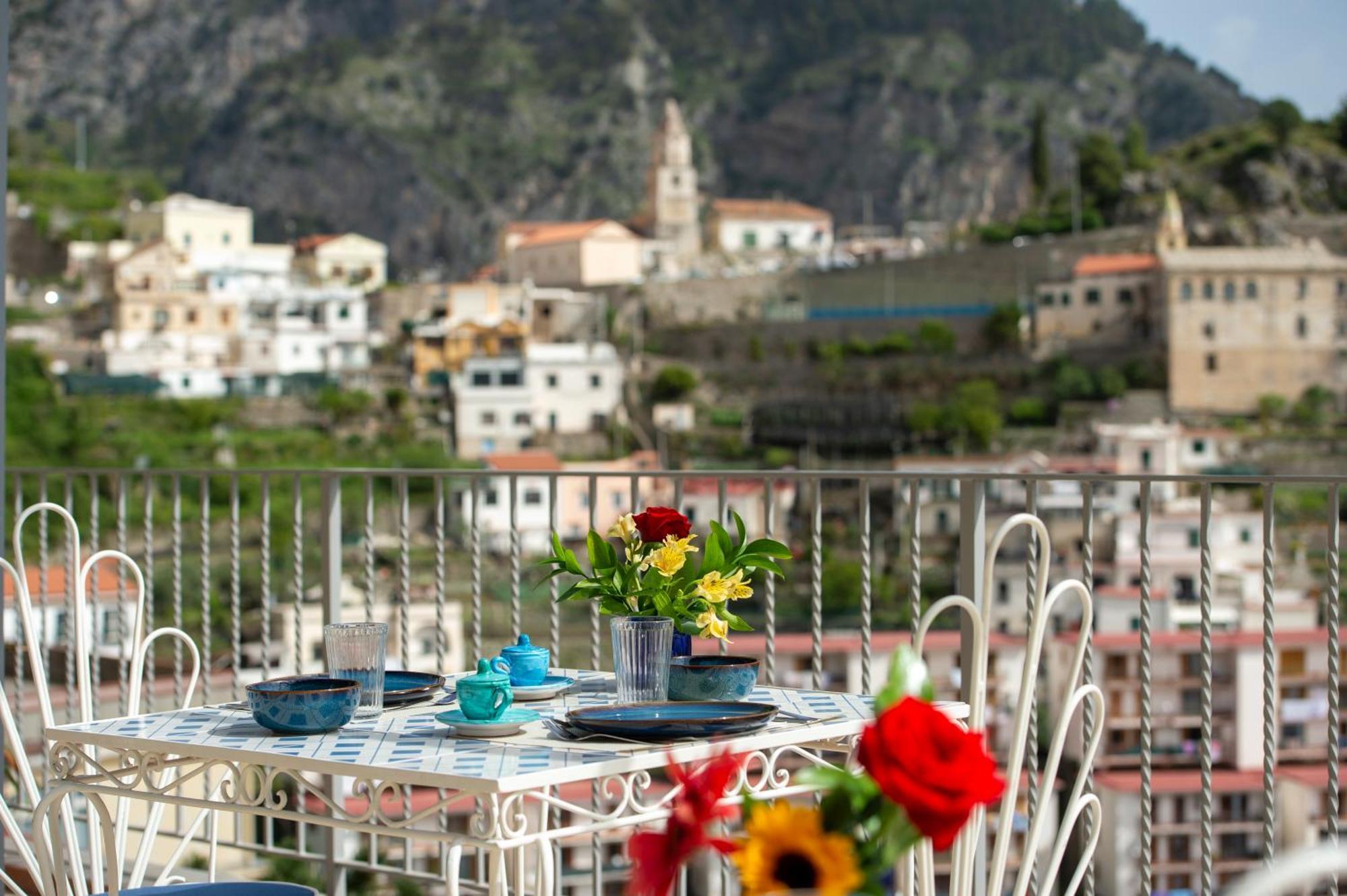 Malu B&B Amalfi Bagian luar foto